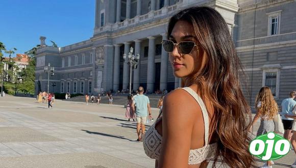 La novia de Mario Irivarren viajó a Europa con su familia. Foto: Instagram Vania Bludau