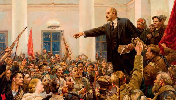 Lenin, tras el triunfo de la Revolución Bolchevique de 1917. (Foto: URSS)