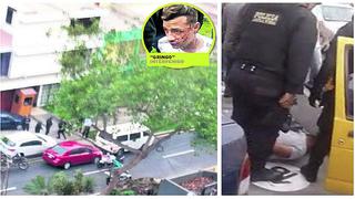 Lluvia de balas y captura de tres delincuentes se vivió en la Vía Expresa (VIDEOS)