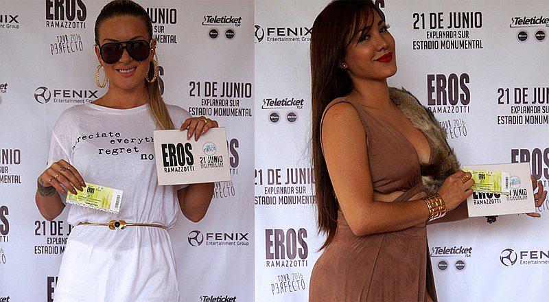 Leslie Shaw y Leslie Castillo locas por Eros Ramazzotti y quieren hacer esto   