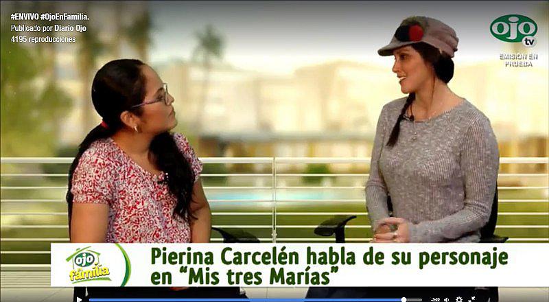Pierina Carcelén contó todo sobre su nuevo papel en "Mis Tres Marías" 
