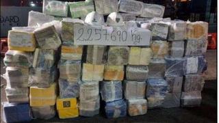 Callao: en US$ 90 millones está valorizada las más de dos toneladas de droga incautadas en el puerto