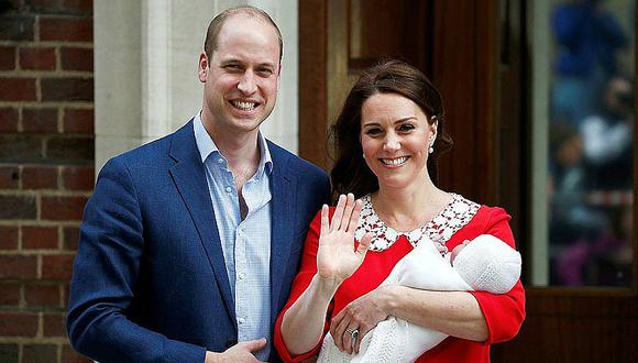 Familia británica difundió fotos del príncipe Luis 