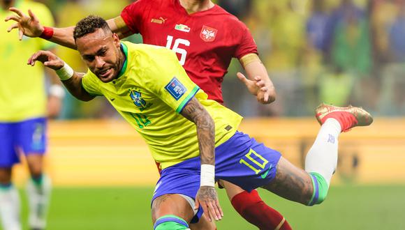 Neymar mostró cómo se viene recuperando de su lesión. (Foto: EFE)