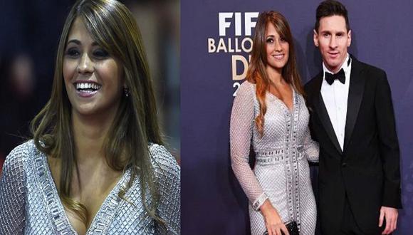 Antonella Rocuzzo: el golazo de Lionel Messi [FOTOS]