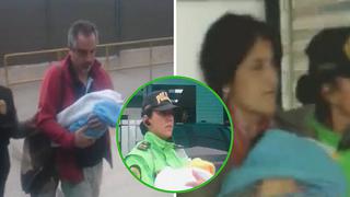 Pareja chilena es detenida por intentar fugar con dos bebés peruanos del país (VIDEO)