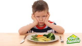 Niños inapetentes: ¿qué hacer cuando los hijos se niegan a comer?