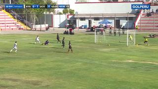 Ayacucho vs. Unión Comercio: Regalado anotó el 1-1 del cuadro local por la vuelta de la revalidación