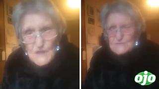 Abuelita de 104 años graba desgarrador video: implora por ver a su familia antes de morir