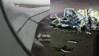 Accidente en el Jorge Chávez: así se vivió el choque desde el interior del avión