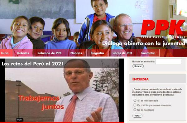 PPK usará Internet para remontar en las encuestas