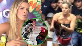 Alejandra Baigorria causa indignación al apostar en peleas de gallos (FOTOS y VÍDEO)