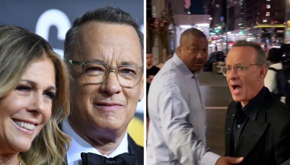 Tom Hanks perdió los papeles luego que fans hicieran tropezar a su esposa. (Foto: Valerie Macon / AFP)