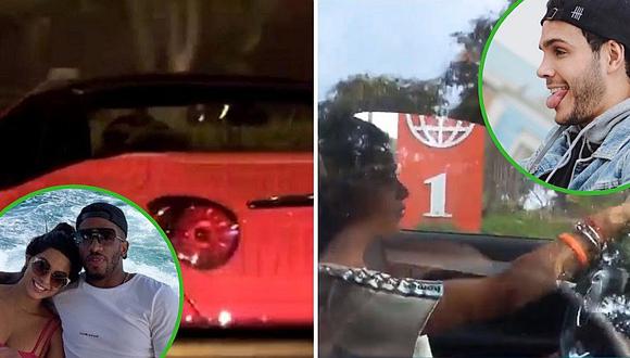 ​Ivana Yturbe es captada manejando nuevo auto y resulta ser de Mario Irivarren (VIDEO)
