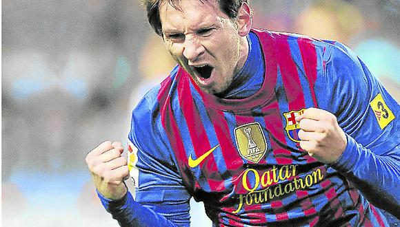 La "Pulga" Messi fue el goleador mundial 2012