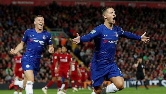 ​Copa de la Liga: Chelsea elimina al Liverpool en Anfield y va por título