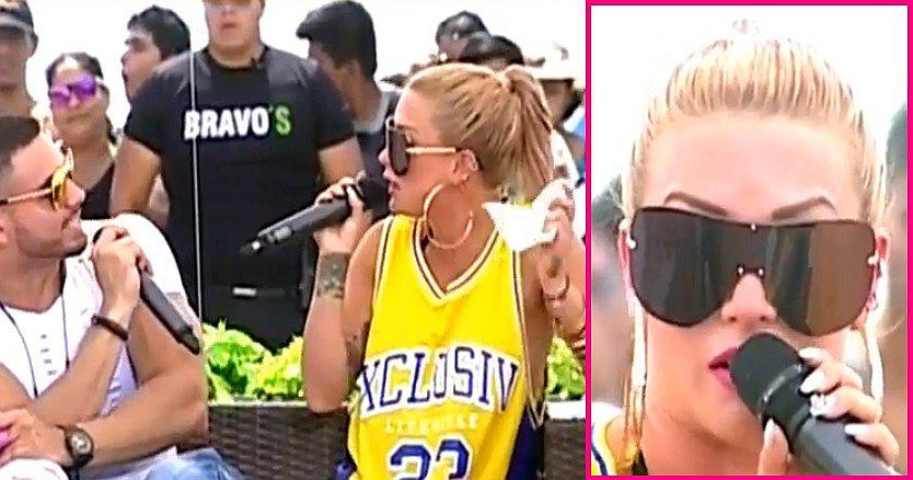 Leslie Shaw sorprende al hacer confesión sobre Coto Hernández (¡y frente a él!)