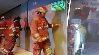 ​Cercado de Lima: Se incendia conocida tienda por departamento del Jirón de la Unión