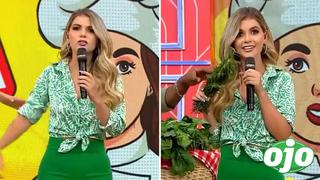 Brunella Horna pasa ‘roche’ por no poder reconocer verduras y se molesta EN VIVO