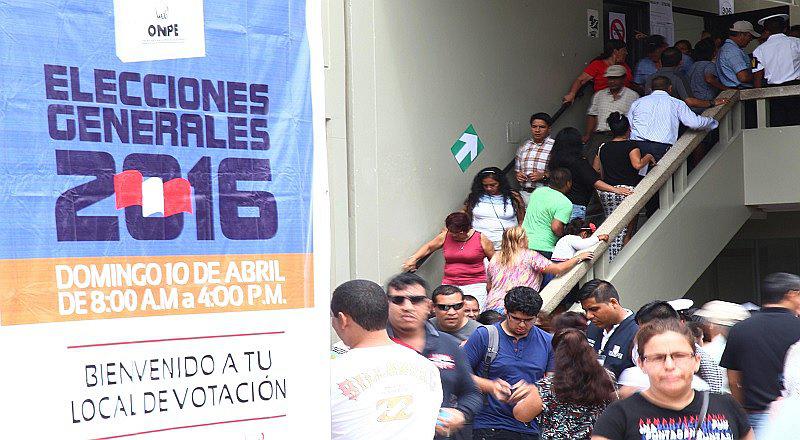 Elecciones 2016: JNE brinda segundo reporte de incidencias 