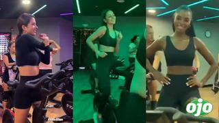 Luciana Fuster y las otras candidatas a Miss Perú 2023 se lucen entrenando en el gimnasio | VIDEO