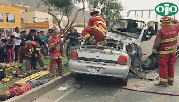 Dos muertos tras choque ​en La Molina [VIDEO]