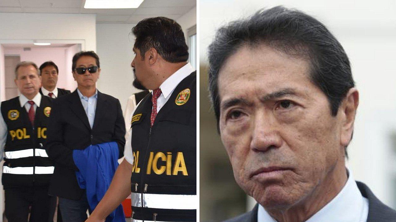 Notificarán a Jaime Yoshiyama prisión preventiva de 36 meses y lo pondrán a disposición del Inpe