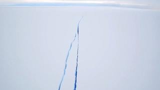 ¡Sorprendente! Esta es la enorme grieta que pone en jaque el futuro de la Antártida (VIDEO)