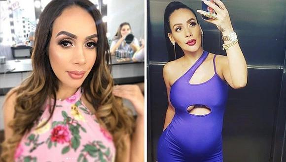 ​Dorita Orbegoso y su respuesta a cibernauta que la criticó por lucir sexy vestido en su embarazo (FOTOS)
