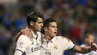 Real Madrid responde con goleada 2-6 y sigue favorito para el título