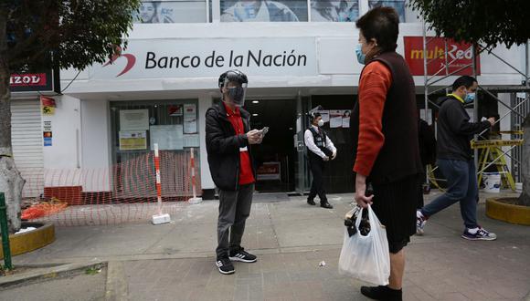 Banco de la Nación. (Foto: Fernando Sangama / GEC)
