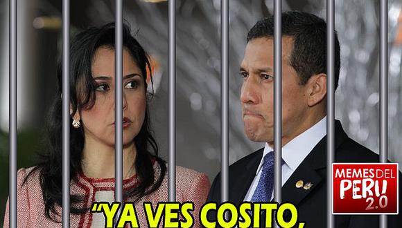 ​Ollanta Humala y Nadine Heredia: los memes más crueles tras mandato de prisión