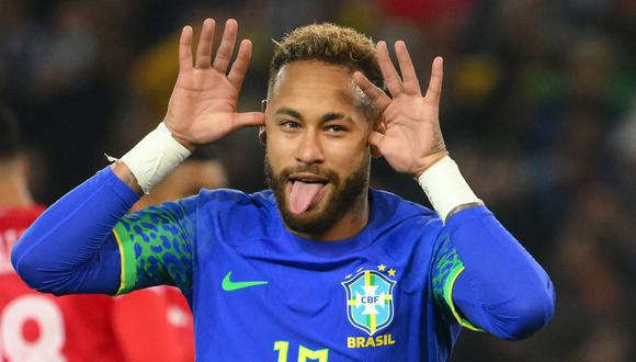 Neymar es el segundo goleador histórico de la selección de Brasil, con 75 anotaciones. (Foto: AFP)