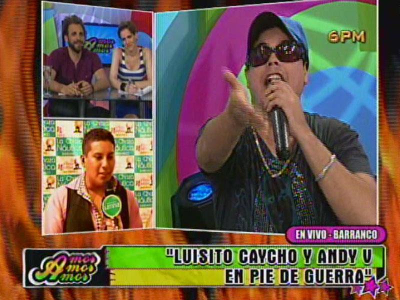 Luisito Caycho amenazó con demandar a Andy V 
