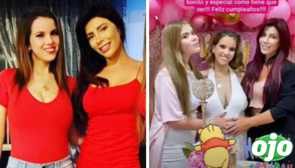 Milena Zárate celebra cumpleaños de su hermana | Imagen compuesta 'Ojo'
