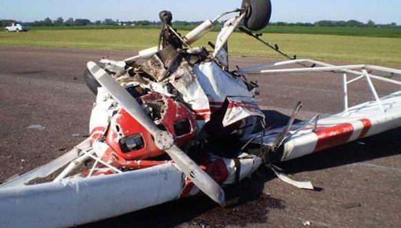 Dos peruanos mueren tras caer avioneta argentina 