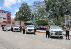 Mininter entrega patrulleros para combatir delincuencia en zonas de Cajamarca