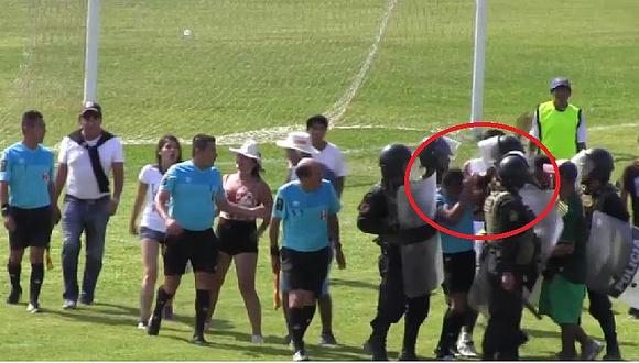 Copa Perú: Árbitro recibió puñetazo por anular gol y hubo broncaza