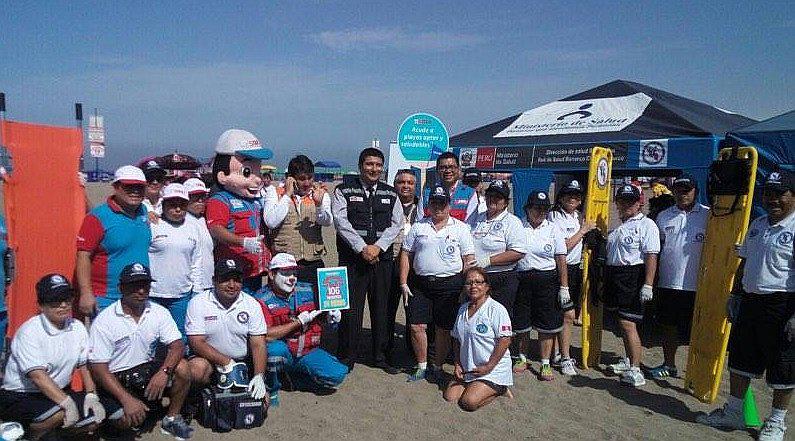 ​Minsa instala módulos para emergencias en playas de Lima Metropolitana