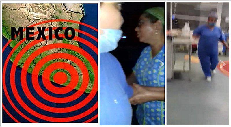 Terremoto en México: impactante video de enfermeras en pleno movimiento se viraliza 