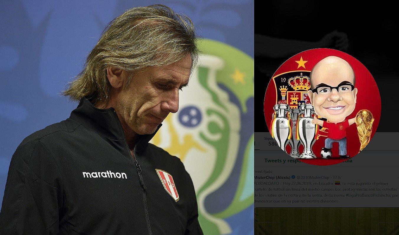 Mister Chip critica a periodista peruano que realizó polémica pregunta tras derrota ante Brasil   