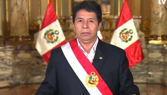 El presidente Pedro Castillo calificó de ilegal la diligencia realizada ayer en Palacio de Gobierno. (Foto: Captura)