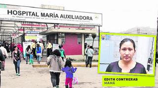 Hospital María Auxiliadora: le negaron atención y ¡mamita da a luz en el baño!