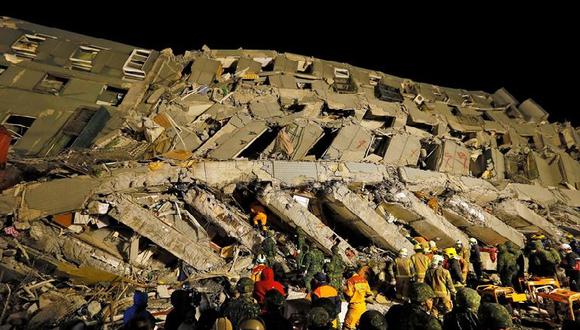 Taiwán: Así quedaron los edificios tras fuerte terremoto  [FOTOS]