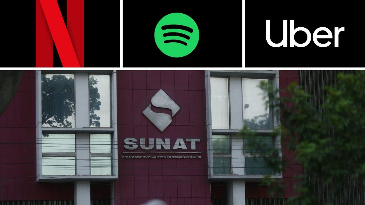 Sunat plantea que Netflix, Spotify y Uber paguen impuestos en Perú desde el 2020