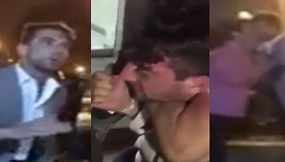 Antonio Pavón protagoniza pelea afuera de una discoteca (VIDEO)