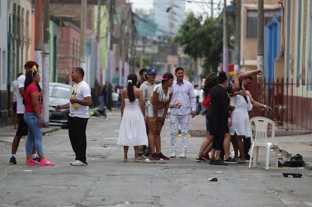 Este viernes 1 de enero, el primer día del 2021, las calles de Lima despertaron de una manera diferente debido a las diversas restricciones establecidas en el marco de la emergencia sanitaria por el avance del coronavirus (COVID-19). (Foto : Lino Chipana Obregón / GEC)