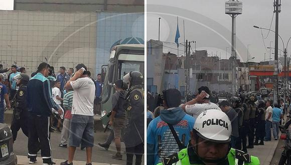 Fuerte 'bronca' entre barristas del Sporting Cristal dejó varios heridos (VIDEO)