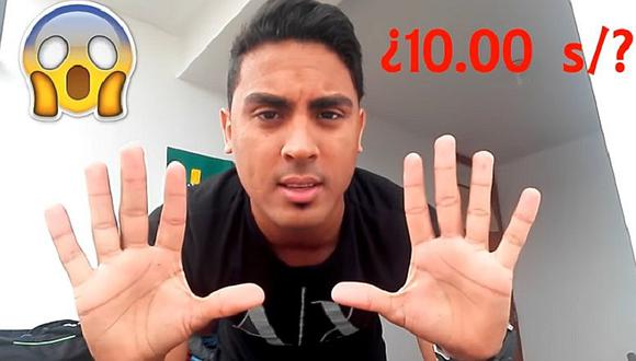 YouTube: venezolano explica cómo sobrevivir con 10 soles en Perú (VIDEO)