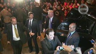 John Travolta se encuentra con Magaly Medina en Miraflores [VIDEO] 